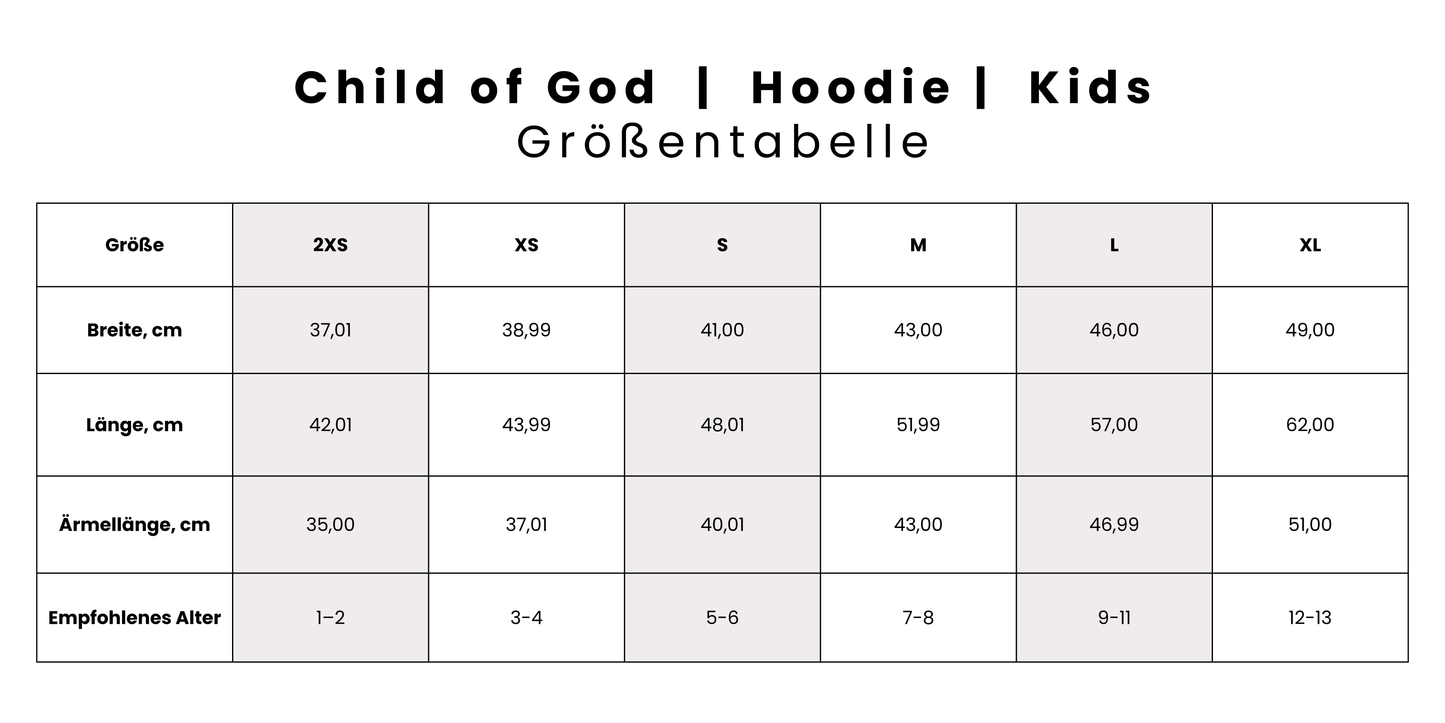 Child of God | Hoodie | Kids