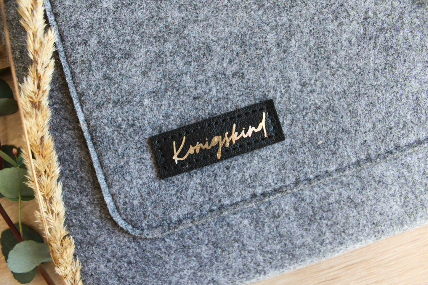 Filztasche | Laptoptasche | Dunkelgrau